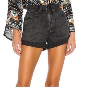 Free People Setting With The Sun Short Carbon